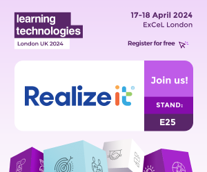 Realizeit to Showcase Business-Critical Training Powered by AI at Learning Technologies 2024 Conference